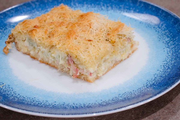 ΚΑΝΤΑΪΦΙ ΜΕ ΤΥΡΙΑ & ΜΠΕΙΚΟΝ ΣΤΟ ΦΟΥΡΝΟ - ΣΕΦ ΣΤΟΝ ΑΕΡΑ