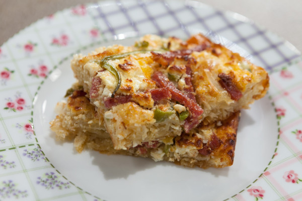 ΑΝΟΙΧΤΗ ΠΑΤΣΑΒΟΥΡΟΠΙΤΑ ΜΕ ΣΑΛΑΜΙ ΑΕΡΟΣ - ΣΕΦ ΣΤΟΝ ΑΕΡΑ