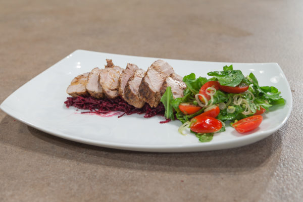 ΨΑΡΟΝΕΦΡΙ ΜΕ MΠΑΧΑΡΙΚΑ & ΣΑΛΑΤΑ ΠΑΝΤΖΑΡΙOY - ΣΕΦ ΣΤΟΝ ΑΕΡΑ