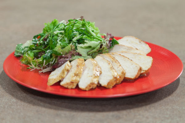 ΦΙΛΕΤΟ ΚΟΤΟΠΟΥΛΟ ΜΕ ΚΡΟΥΣΤΑ ΠΙΚΑΝΤΙΚΗΣ ΜΟΥΣΤΑΡΔΑΣ & ΜΕΛΙ - ΣΕΦ ΣΤΟΝ ΑΕΡΑ