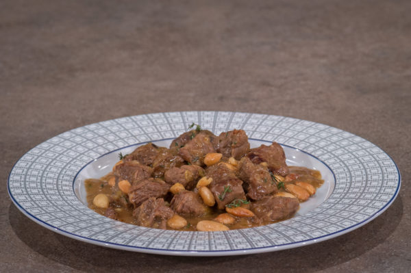 ΜΟΣΧΑΡΑΚΙ ΛΕΜΟΝΑΤΟ ΜΕ ΤΖΙΝΤΖΕΡ & ΑΜΥΓΔΑΛΑ - ΣΕΦ ΣΤΟΝ ΑΕΡΑ