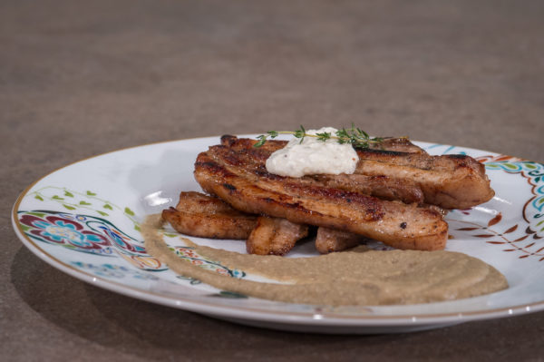 ΚΑΡΑΜΕΛΩΜΕΝΕΣ ΠΑΝΣΕΤΕΣ ΜΕ ΠΟΥΡΕ ΜΕΛΙΤΖΑΝΑΣ & ΜΟΥΣ ΦΕΤΑΣ - ΣΕΦ ΣΤΟΝ ΑΕΡΑ