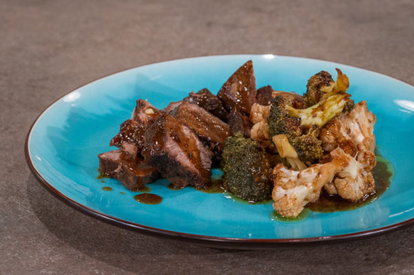 ΜΟΣΧΑΡΙΣΙΑ ΣΠΑΛΑ ΣΤΟ ΦΟΥΡΝΟ ΜΕ ΜΠΡΟΚΟΛΟ & ΚΟΥΝΟΥΠΙΔΙ - ΣΕΦ ΣΤΟΝ ΑΕΡΑ